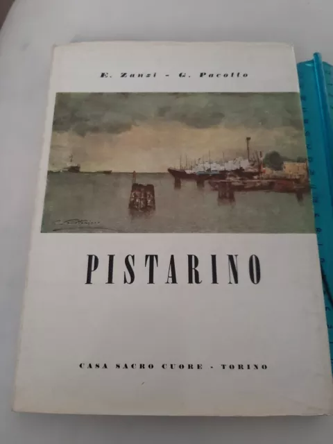 Libro 1960 Angelico Pistarino- Catalogo Opere Mostra - Presente Cedola Di Invito