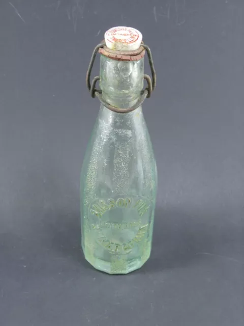 Kleine Flasche Antike Gläser Busch- Fils Limonade St Marzellin