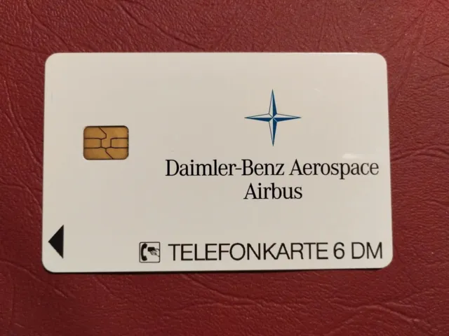 Telefonkarte Daimler-Benz Aerospace Airbus 6 DM Auflage 5000 06/95 ODS O Neu