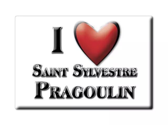 Saint Sylvestre Pragoulin, Puy De Dôme, Auvergne - Magnet France Aimant