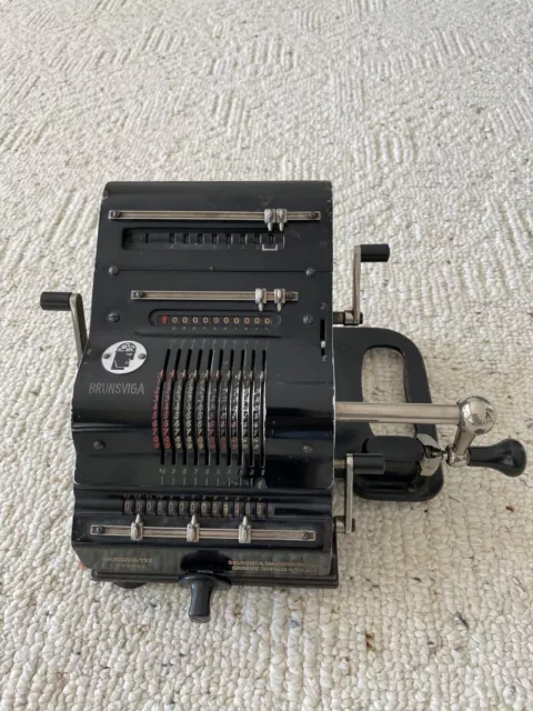 Antique Brunsviga 13Z Mechanical Calculator