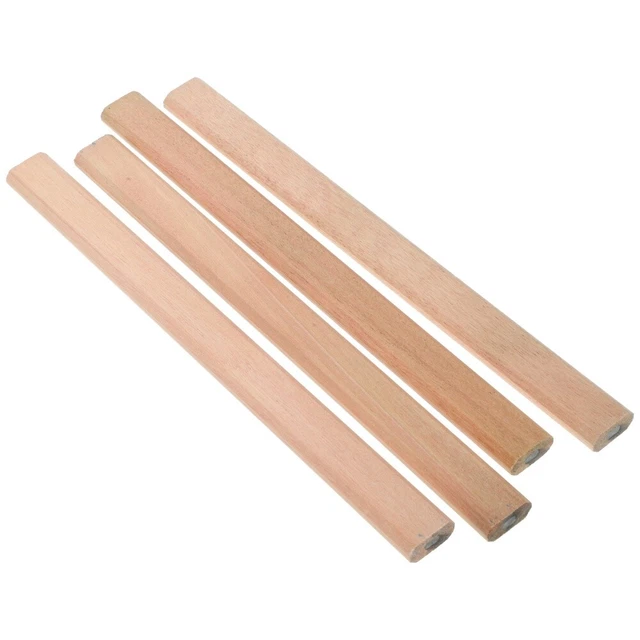 4 pièces crayon de charpentier charpentier Construction crayon remplacements