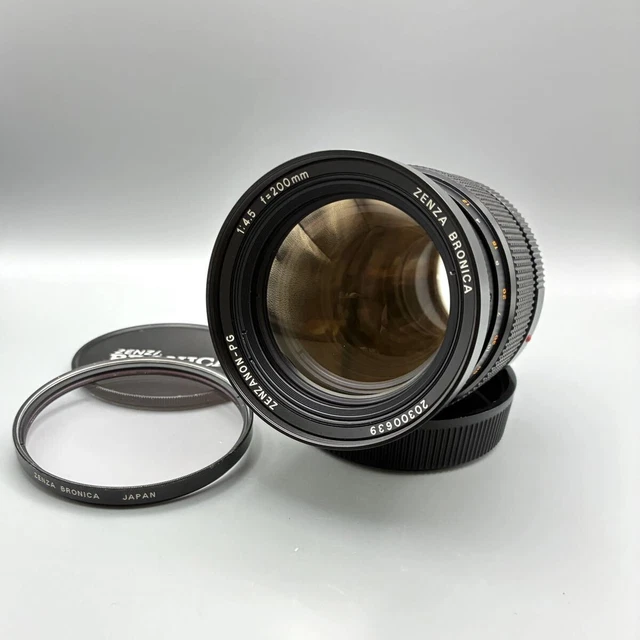 ZENZA BRONICA PG 200mm F4.5 121402 £148.41 - PicClick UK