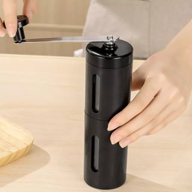 Portable Stainless Steel Hand Grinder Coffee Grinder Manual Hand ShaZQ 3