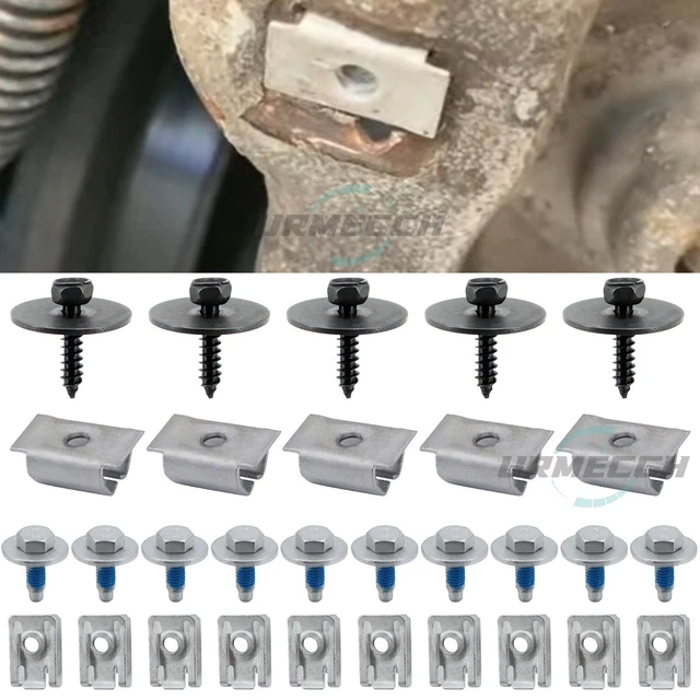 30-for-mercedes-benz-engine-undertray-clips-screws-under-cover
