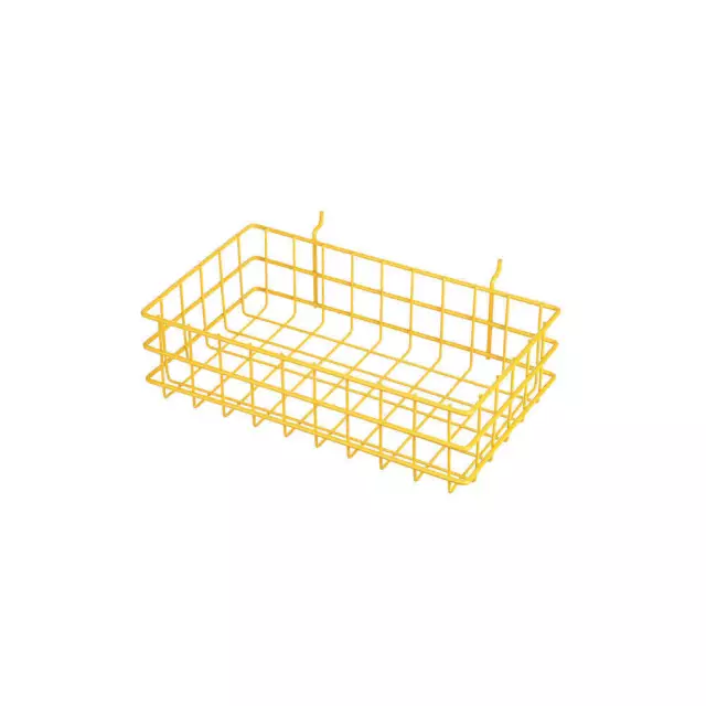 MARLIN STEEL WIRE PRODUCTS 923-06 Storage Basket,Rectangular,Steel