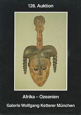 KETTERER AFRICAN OCEANIC TRIBAL MASK ART Auction Catalog 1988