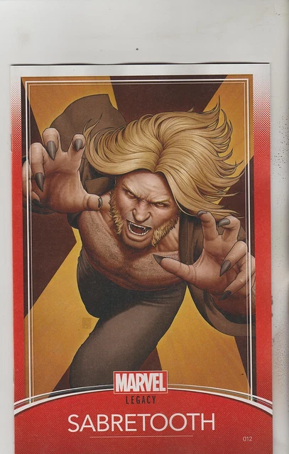 Marvel Comics Weapon X #12 February 2018 Trading Card Variant 1St Print Nm