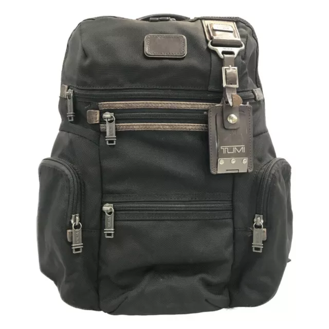 Tumi Men's Backpack Business Bag Black Used