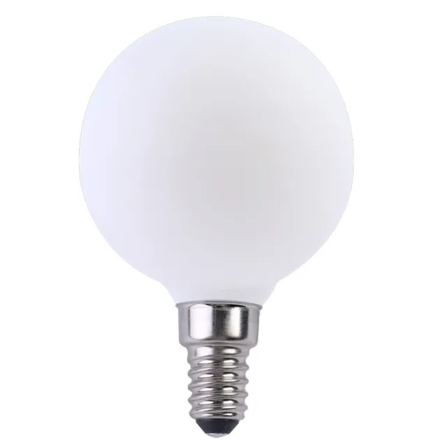LED Filament Leuchtmittel Globe G60 4W = 33W E14 opal 350lm warmweiß 2700K