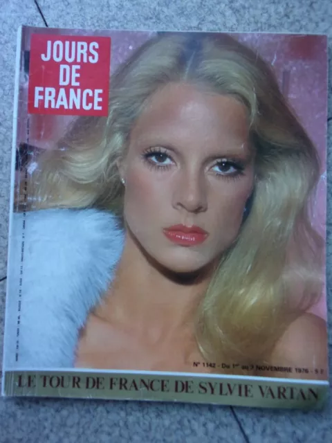 Jours De France  N° 1142 - 1976 - Le Tour De France De Sylvie Vartan