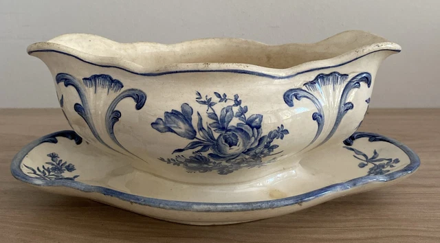 Saucière en métal argenté Christofle modèle Atlante