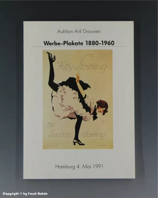 Katalog Werbe-Plakate 1880-1960 Auktion Aril Drouven von Mai 1991