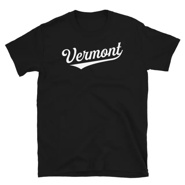 Retro State of Vermont Green Mountain State Short-Sleeve Unisex T-Shirt