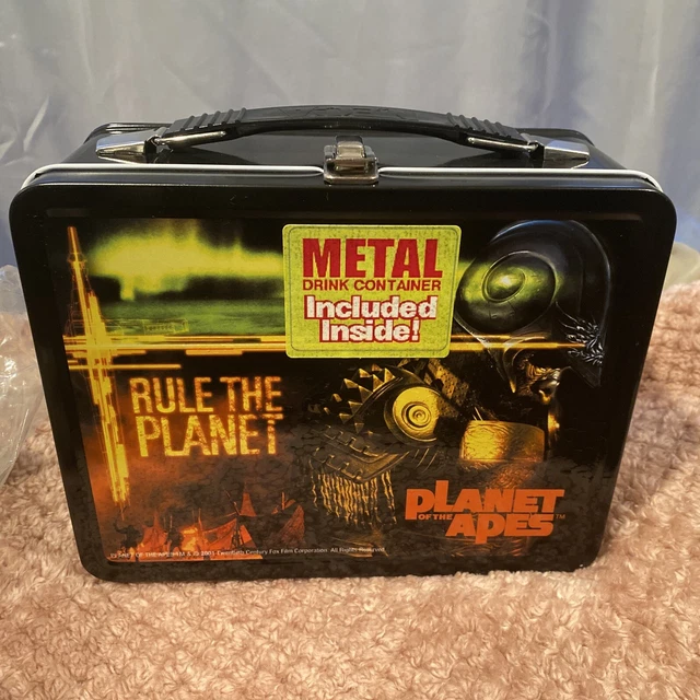 NECA Tim Burton PLANET OF THE APES Metal Lunch Box Thermos New Limited 2093/3600