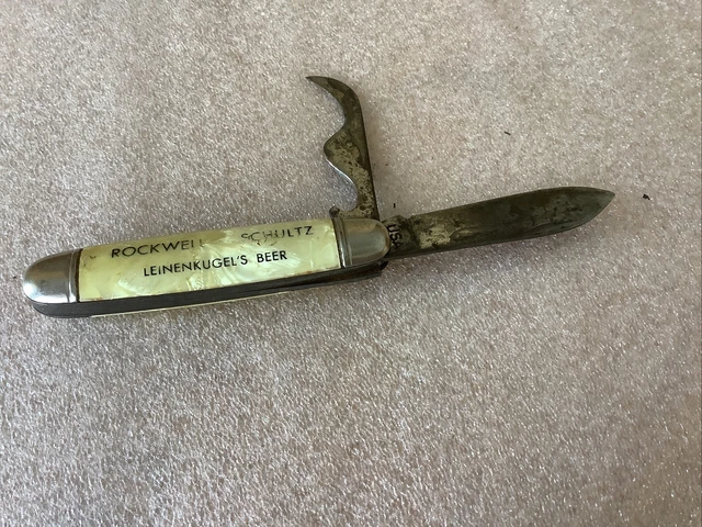 B & B Knife Made In St Paul Minn Usa Advertising Old Vintage Pocket