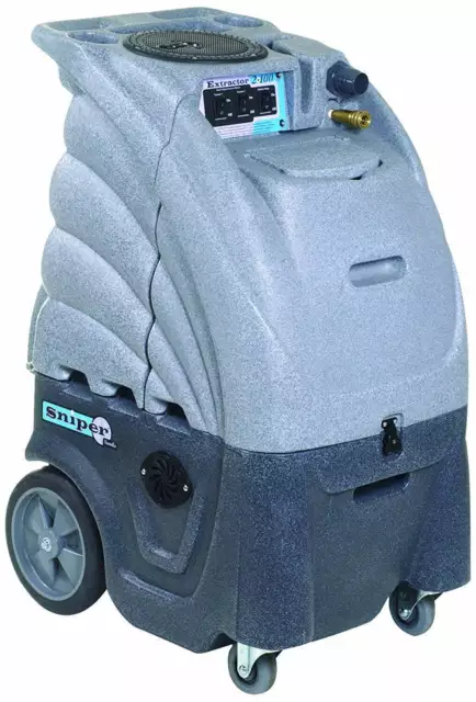 Sandia 80-2100 Sniper Extractor, 12 gal, 100 psi Pump, Dual 2-Stage VAC Motors,