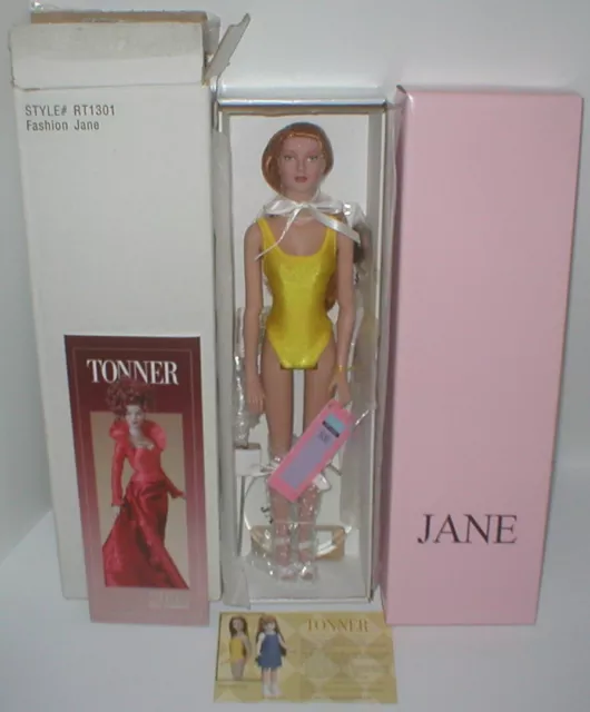 Robert Tonner Tyler 16" Fashion Jane Doll Fan Club Exclusive Shipper Box RT1301