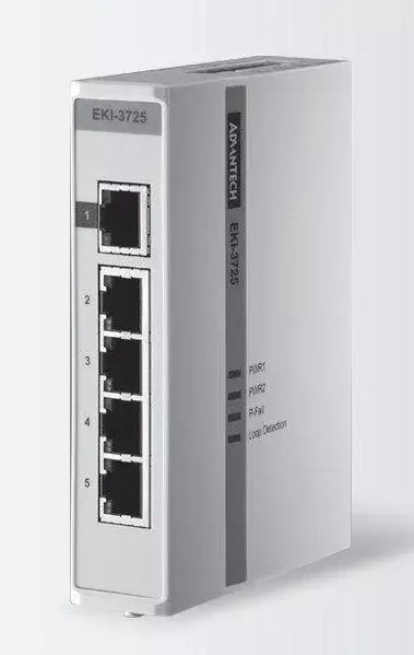 BILLIG Advantech EKI-3725 Unmanaged Ethernet Switches UVP £355