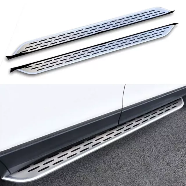 2Pcs Fit for Chevy Captiva 2018-2024 Running Board Side Step Pedal Nerf Bar