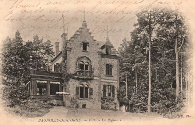 CPA 61 - BAGNOLES DE L'ORNE (Orne) - Villa "La Régina"