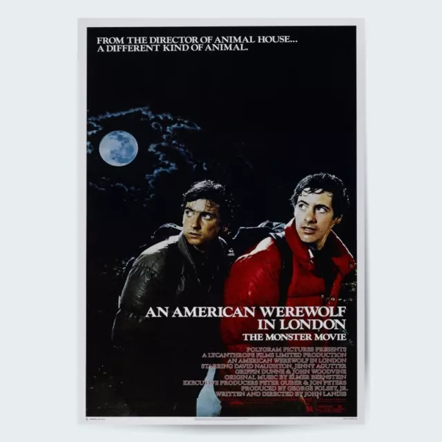 An American Werewolf in London Fine Art Movie Poster