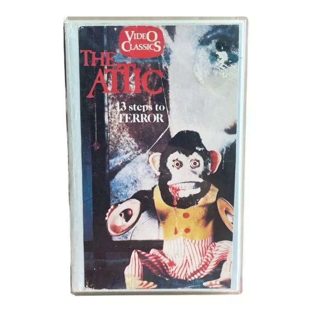 The Attic VHS - Video Cassette/Vintage/AUS/Horror/Ex-Rental/Video Classics