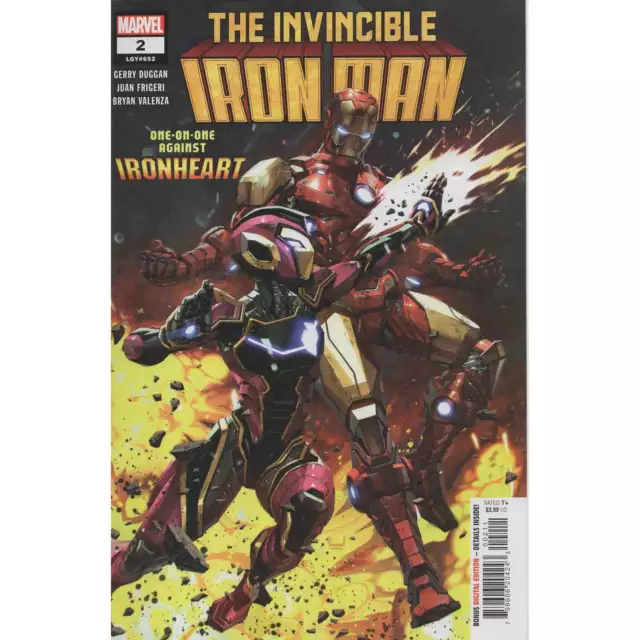 Invincible Iron Man #2 Marvel Comics 1st Print 2023