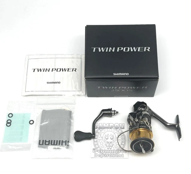 SHIMANO 20 TWIN Power 2500S, overhauled by manufacturer