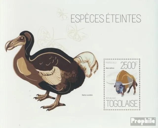 Briefmarken Togo  Mi Block 850 postfrisch Vögel