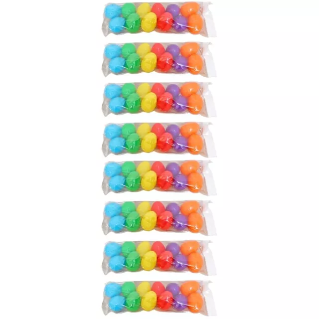 96 pz uova imitate giocattolo educativo per bambini cesti di plastica puzzle
