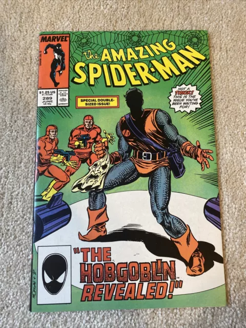 The Amazing Spider-Man #289 1st Appearance of New Hobgoblin Revealed Marvel FN+