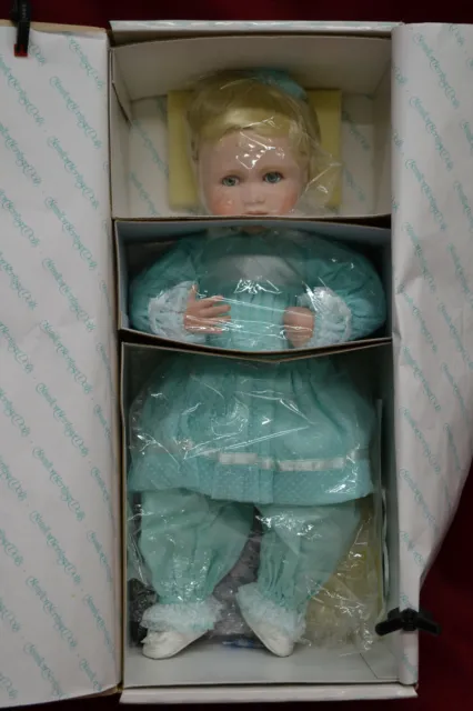 Baby AMANDA Hamilton Heritage Dolls Collection Porcelain * BRAND NEW * 19" TALL