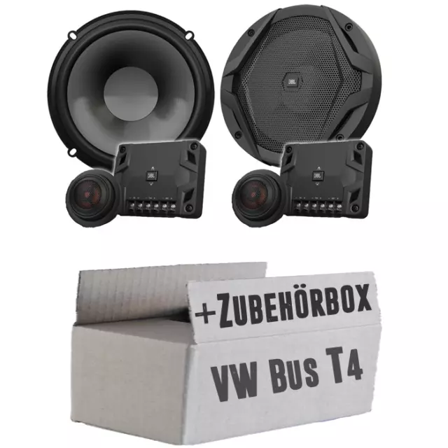 JBL Lautsprecher für VW Bus T4 Front 2-Wege 16cm Boxen System Auto PKW Einbauset