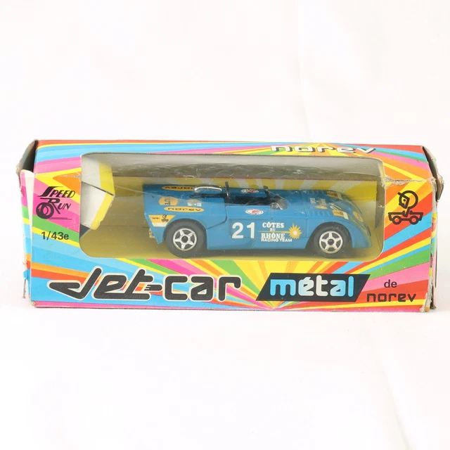 NOREV JET CAR 1/43 : CHEVRON B 23 ( Le Mans 1973 ) en boîte d'origine
