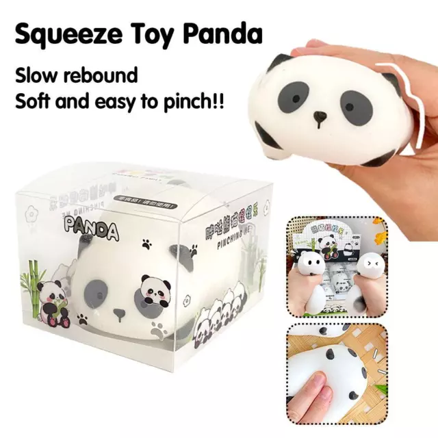 Jumbo Panda Soft Doll Collectibles Cartoon Scented Toy Super Slow-Rising B3C1