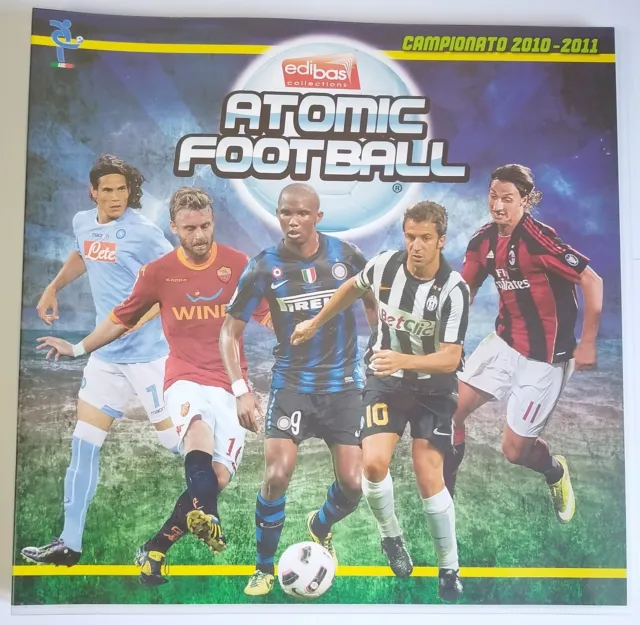 Atomic Football 2010-11 Album Raccoglitore Vuoto Edibas