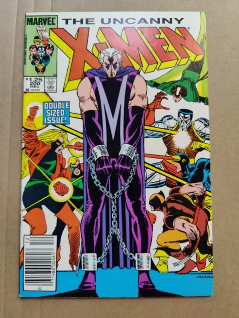 Uncanny X-Men 200 (1985 MARVEL) Trial Of MAGNETO VF