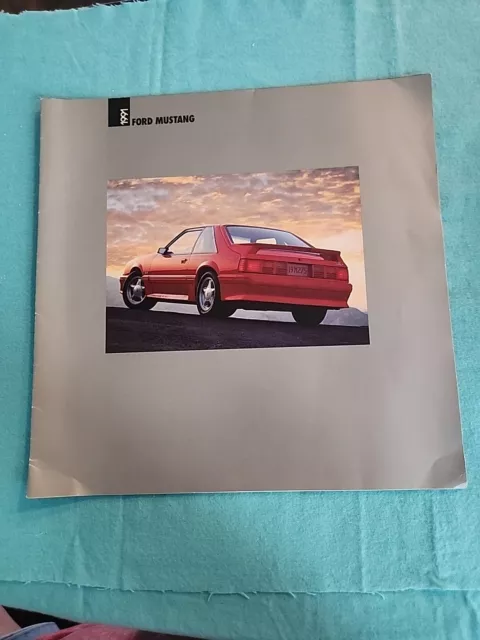 1991 Ford Mustang Sales Brochure