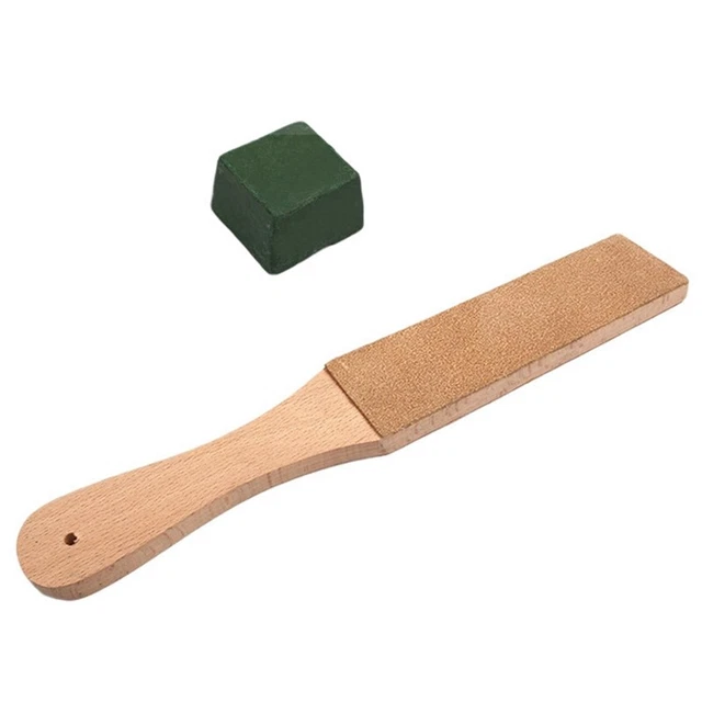 Tabla de pulido especial, tabla de cuero, verduras curtidas de doble cara Le