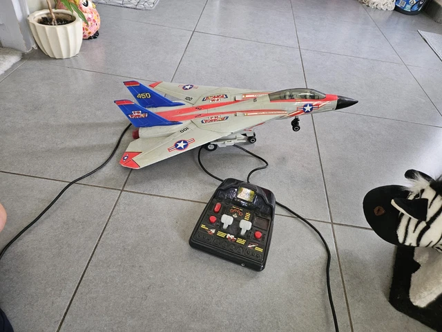 Avion De Chasse Télécommandé Mini - Rechargeable USB - PP - Vol Stationnaire, Tonneaux - Cadeau Garçon Fille - 20,5x13x4,5 Cm