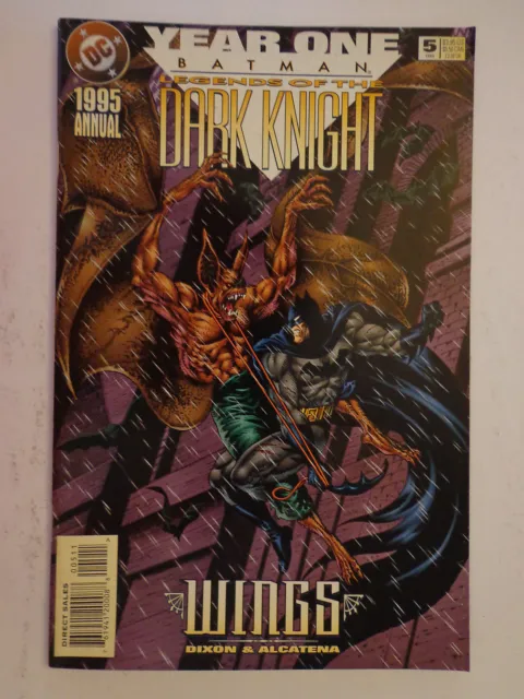 Batman Legends of The Dark Knight Dixon Alcatena #5 DC Comics Annual 1995 NM