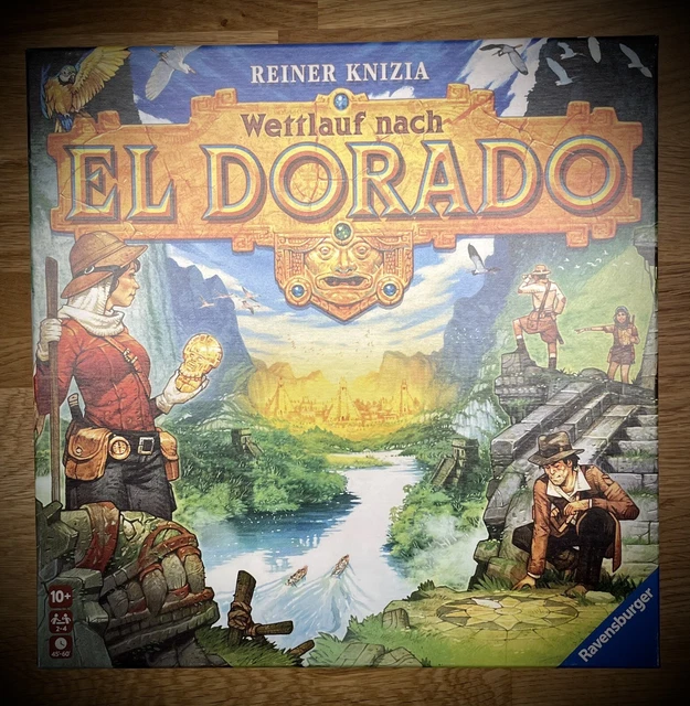 Wettlauf nach El Dorado, Neuauflage, inkl. Promokarten, 10-99+Jahre, 2-4 Spieler
