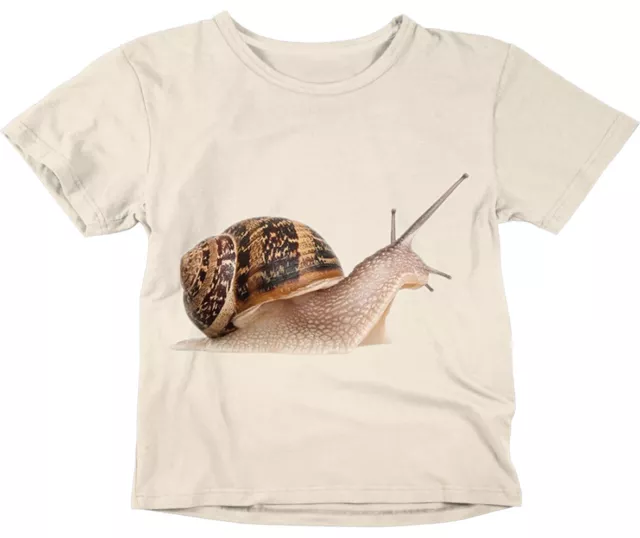 Snail Kids Boys Girls tshirt Childrens T-Shirt