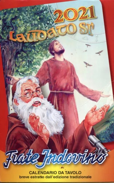 Frate Indovino 2021-Calendario Da Tavolo