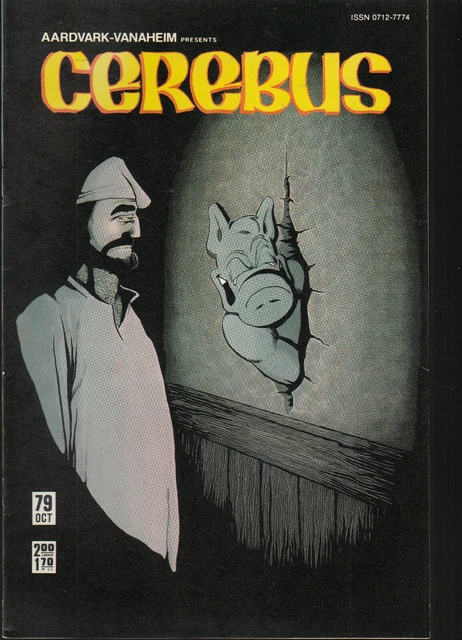 Cerebus: Aardvark-Vanaheim #79 1985 B&W -Dave Sim/ Karen Mckiel...vf