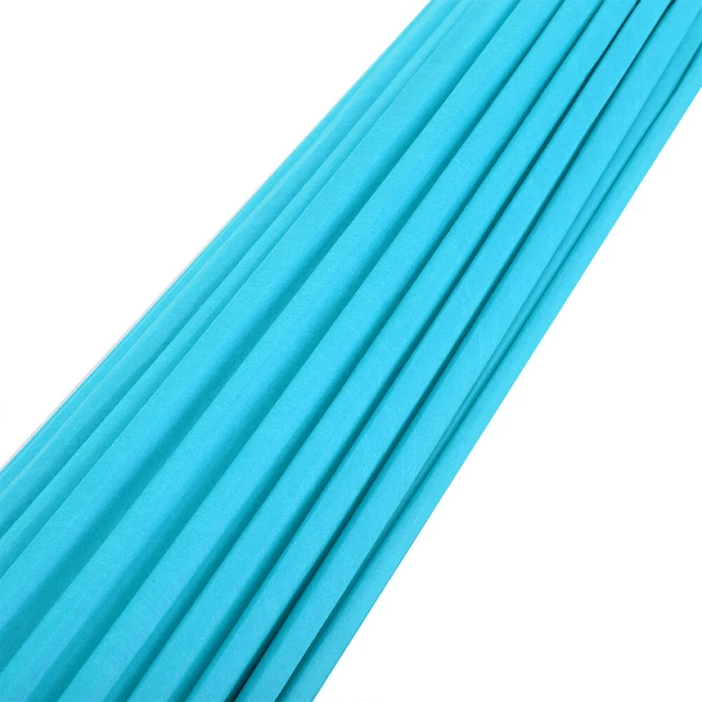 Accesorios de decoración paraguas de papel en blanco azul blanco para niños hágalo usted mismo a mano BG