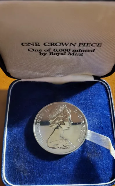 Royal Mint - Turks & Caicos Islands 1969 Proof 1 Crown Coin 2
