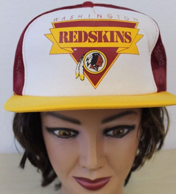 Washington Redskins NFL Football VTG Baseball Trucker Mesh Cap Hat Snapback