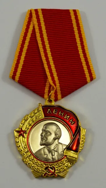 Order of Lenin Russian/Soviet/USSR/Military Service Medal. Highest Decoration